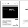 Komatsu Wheel Loader WA380 6 Operation Maintenance Manual TEN00403 00 2009