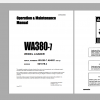 Komatsu Wheel Loader WA380 7 Engine 6D107E 2 Operation Maintenance Manual CEAM025803 2012