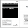 Komatsu Wheel Loader WA380 7 Operation Maintenance Manual TEN00534 10 2019
