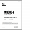 Komatsu Wheel Loader WA380 8 Engine 6D107E 3 Shop Manual CEBM030401 2018
