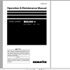 Komatsu Wheel Loader WA380 8 Operation Maintenance Manual PEN01291 00 2019