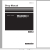 Komatsu Wheel Loader WA380Z 6 Shop Manual SEN06411 C6 2014