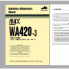 Komatsu Wheel Loader WA420 3 Operation Maintenance Manual OMEW4200M0
