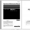 Komatsu Wheel Loader WA430 6 Operation Maintenance Manual PEN00113 04 2008