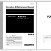 Komatsu Wheel Loader WA430 6 Operation Maintenance Manual PEN00862 04 2021