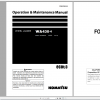 Komatsu Wheel Loader WA430 6 Operation Maintenance Manual PEN01020 02 2019