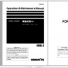 Komatsu Wheel Loader WA430 6 Operation Maintenance Manual TEN00489 09 2021