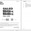 Komatsu Wheel Loader WA450 5L WA480 5L Shop Manual CEBM009605 2005