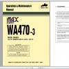 Komatsu Wheel Loader WA470 3 Operation Maintenance Manual OMEW4700M0