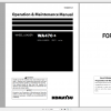 Komatsu Wheel Loader WA470 5 Operation Maintenance Manual TEN00091 07 2019