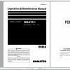 Komatsu Wheel Loader WA470 6 Operation Maintenance Manual PEN01021 03 2019