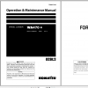 Komatsu Wheel Loader WA470 6 Operation Maintenance Manual TEN00176 04 2008