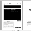 Komatsu Wheel Loader WA470 6 Operation Maintenance Manual TEN00294 02 2009
