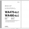 Komatsu Wheel Loader WA470 6LC WA480 6LC Shop Manual VEBM660100 2009