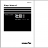 Komatsu Wheel Loader WA470 6R WA480 6R Shop Manual SEN06594 07 2020