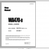 Komatsu Wheel Loader WA470 8 Engine 6D125E 7 Shop Manual CEBM030001 2020