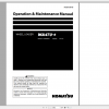 Komatsu Wheel Loader WA470 8 Operation Maintenance Manual PEN01540 00 2020