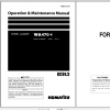 Komatsu Wheel Loader WA470 8 Operation Maintenance Manual PEN01545 00 2020