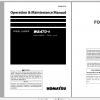 Komatsu Wheel Loader WA470 8 Operation Maintenance Manual TEN00705 04 2016
