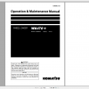 Komatsu Wheel Loader WA470 8 Operation Maintenance Manual TEN00835 03 2019