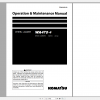 Komatsu Wheel Loader WA470 8 Operation Maintenance Manual TEN01002 00 2020