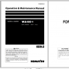 Komatsu Wheel Loader WA480 6 Operation Maintenance Manual PEN00496 08 2019