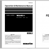 Komatsu Wheel Loader WA480 6 Operation Maintenance Manual PEN01022 02 2019