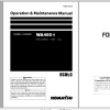 Komatsu Wheel Loader WA480 6 Operation Maintenance Manual PEN01379 00 2019