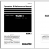 Komatsu Wheel Loader WA480 6 Operation Maintenance Manual TEN00295 02 2009