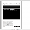 Komatsu Wheel Loader WA480 8 Operation Maintenance Manual PEN01543 00 2020