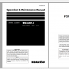 Komatsu Wheel Loader WA480 8 Operation Maintenance Manual TEN00828 02 2018