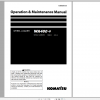 Komatsu Wheel Loader WA480 8 Operation Maintenance Manual TEN00949 00 2020