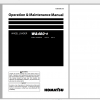 Komatsu Wheel Loader WA480 8 Operation Maintenance Manual TEN01003 00 2020