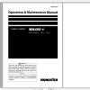 Komatsu Wheel Loader WA480 8 Operation Maintenance Manual TEN01009 01 2021