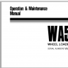 Komatsu Wheel Loader WA500 1 Operation Maintenance Manual SEAM04250104