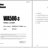 Komatsu Wheel Loader WA500 3 Engine NTA14C Shop Manual CEBM001203 2013