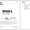 Komatsu Wheel Loader WA500 6 Engine SAA6D140E 5 Shop Manual CEBM018104 2010