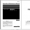 Komatsu Wheel Loader WA500 6 Operation Maintenance Manual PEN00500 10 2019