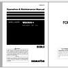 Komatsu Wheel Loader WA500 6 Operation Maintenance Manual TEN00928 01 2021