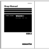 Komatsu Wheel Loader WA500 6 Shop Manual SEN00236 23 2020
