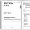 Komatsu Wheel Loader WA500 6H Shop Manual VEBM430100 2006