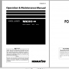 Komatsu Wheel Loader WA500 6R Operation Maintenance Manual PEN00447 00 2010