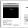 Komatsu Wheel Loader WA500 7 Operation Maintenance Manual PEN00875 04 2019