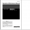 Komatsu Wheel Loader WA500 8 Operation Maintenance Manual PEN01123 02 2019