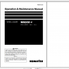 Komatsu Wheel Loader WA500 8 Operation Maintenance Manual PEN01569 00 2021
