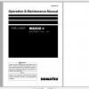 Komatsu Wheel Loader WA500 8 Operation Maintenance Manual TEN00999 00 2021