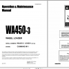 Komatsu Wheel Loader WA600 1L Engine CUMMINS M11 Operation Maintenance Manual CEAM000202 2016