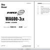 Komatsu Wheel Loader WA600 3LK Shop Manual CEBM005502 2002
