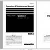 Komatsu Wheel Loader WA600 6 Operation Maintenance Manual PEN01456 01 2020