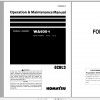 Komatsu Wheel Loader WA600 6 Operation Maintenance Manual TEN00462 12 2020